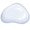 White sea glass
