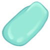 Turquoise sea glass