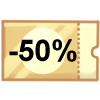 50% off coupon