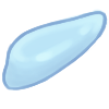 Light blue sea glass